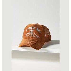Brown Après Ski Trucker Hat